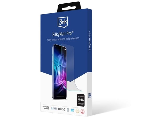 3MK SilkyMatt Pro, Samsung, Galaxy XCover 7, iskunkestävä, iskunkestävä, naarmuuntumaton, läpinäkyvä, 1 kpl