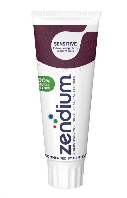 Tandpasta Zendium Sensitive 75 ml - (12 stk.) Tandpasta Zendium Sensitive 75 ml - (12 stk.)