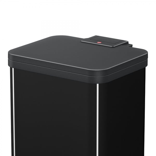 Hailo Öko duo plus M, 18 L, Suorakulmainen, Terästä, Musta, Muovi, Poljin