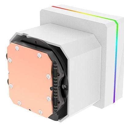 Thermaltake TH360 V3 Ultra ARGB, Alt-i-ett væskekjøler, 12 cm, 500 RPM, 2500 RPM, Hvit