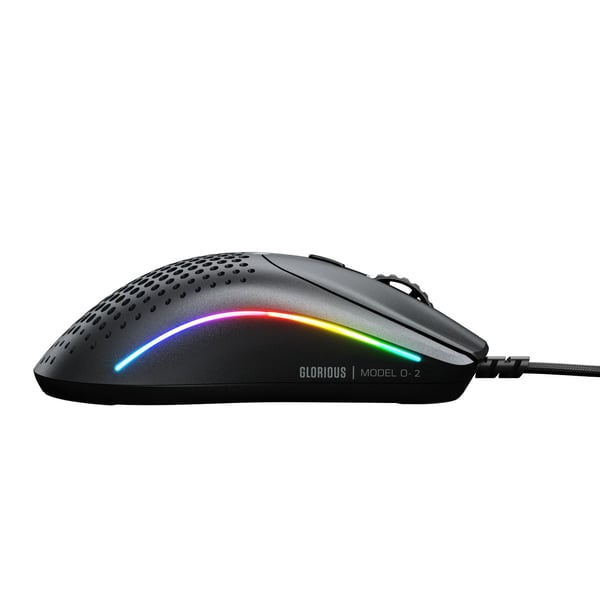 Glorious Gaming Model O 2 Mini, Oikeakätinen, Optinen, USB A-tyyppi, 26000 DPI, musta