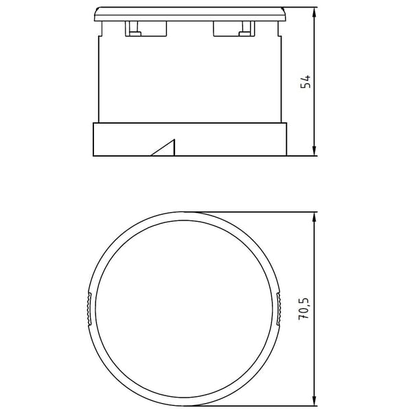 Siemens signaalipylväselementti 8WD44200EA 8WD4420-0EA 1 kpl