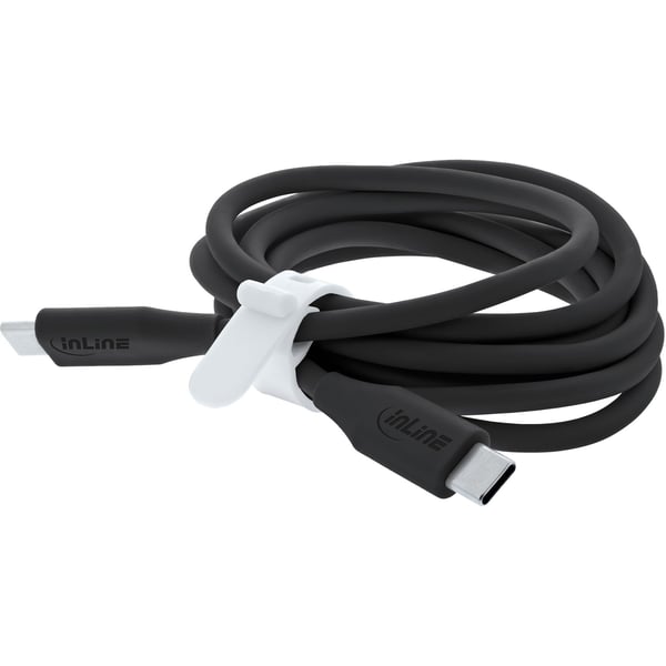 InLine 35892, 2 m, USB C, USB C, USB 2.0, 0,48 Gbit/s, Svart