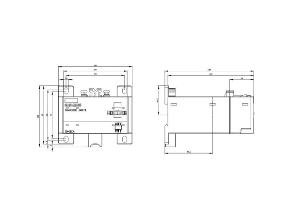 Siemens 3UF7103-1AA00-0, 135 mm, 145,5 mm, 171,5 mm, 634 g, 1 kpl