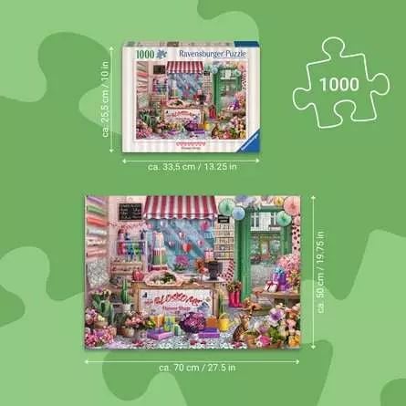 Ravensburger 12001727, 1000 stykker, Landskap, 14 år