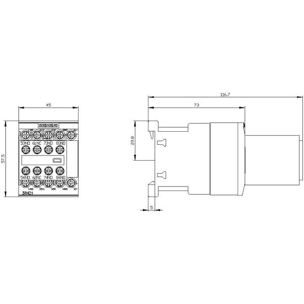 Hilfschütz 3RH2353-1DE40-0KA0 1 kpl (3RH23531DE400KA0)