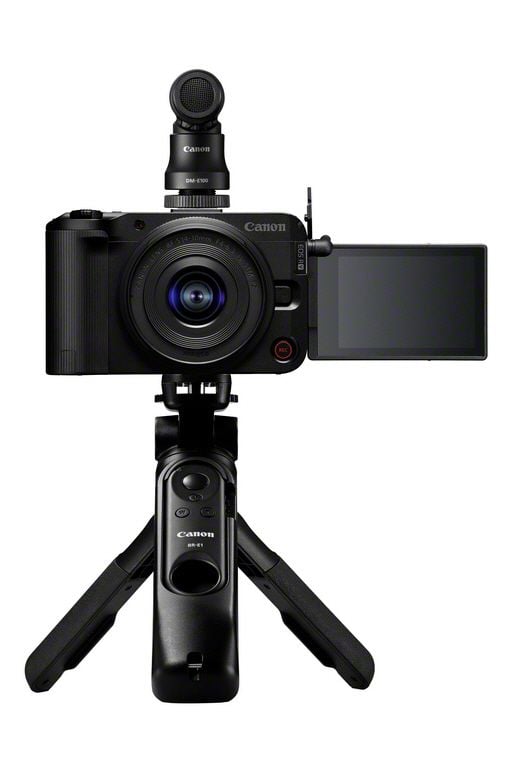 Canon EOS R50 V -järjestelmäkamera, RF-S 14–30 mm F4–6,3 IS STM PZ -objektiivi, 24,2 MP