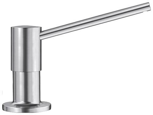 Blanco Torre såpedispenser for 300 ml, for bordmontering, stål