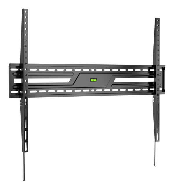 Gembird WM-100F-01, 109,2 cm (43"), 2,54 m (100"), 75 x 75 mm, 900 x 600 mm, Terästä, Musta