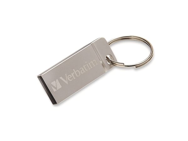Verbatim Metal Executive - USB flash-enhet - 64 GB - USB - silver
