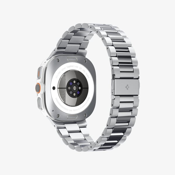Spigen Modern Fit 316L, Band, Smartklokke, Sølv, Samsung, Galaxy Watch Ultra (47mm), Rustfritt stål