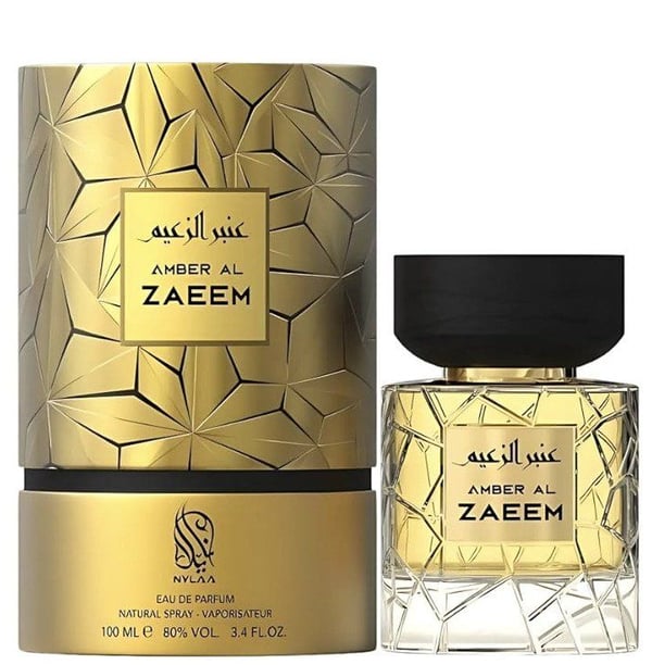 Nylaa Amber Al Zaeem Eau De Parfum 100 ml Nylaa Amber Al Zaeem Eau De Parfum 100 ml
