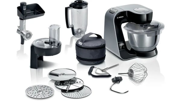 Bosch MUM5XC4E kjøkkenmaskin 1000 W 3,9 L 7 hastigheter, svart