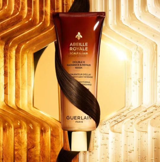 Guerlain Abeille Royale hodebunns- og håropplysende og reparerende maske 200 ml