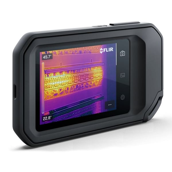 FLIR One C8, 320 x 240 pikseliä, -20 - 450 °C, 35°, 27°, 50 mK, Infrapuna, Picture-in-Picture (PiP), Visual