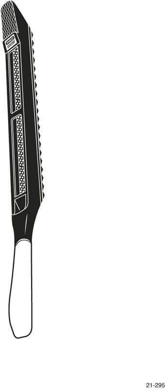 Stanley 5-21-295 Surform-tasohioma 440 mm, metallikotelo