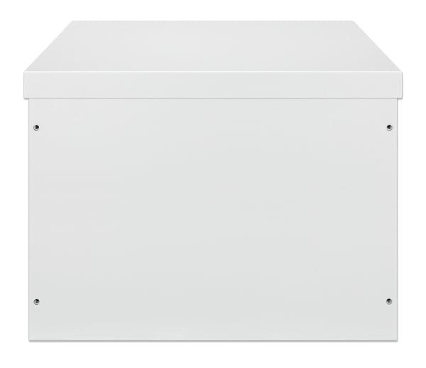 Intellinet 716109, Veggmonterbar hylle, 9U, 100 kg, Nøkkellås, Forbedret kabelføring, 36 kg