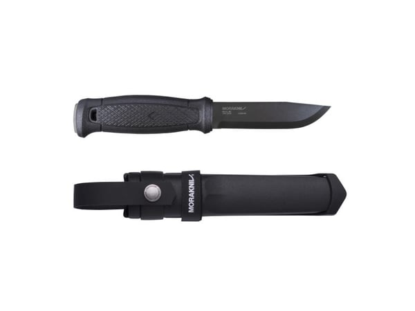 Morakniv Garberg metsästyspuukko, hiiliteräs, drop point, musta Multi-Mount