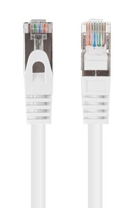 Lanberg - Koblingskabel - RJ-45 (hann) til RJ-45 (hann) - 1.5 m - 5.7 mm - foliebelagt uskjermet tvinnet kabelpar (F/UTP) - CAT 6 - formstøpt, uten...