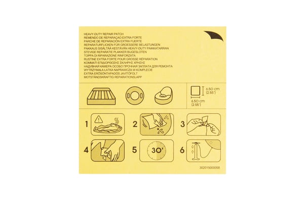 Bestway 62068, Lapp, Flerfarget, 10 stykker, 42,3 cm², 21 g, 115 mm