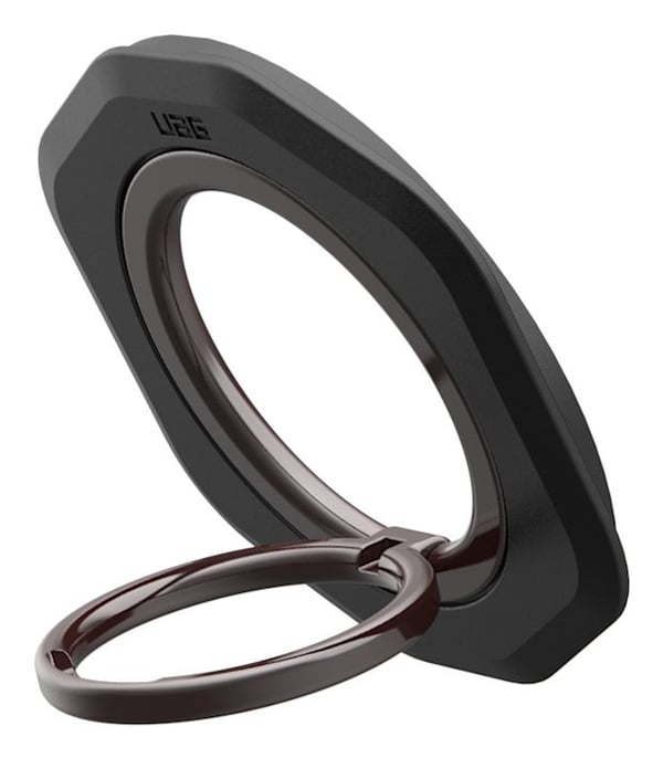 Urban Armor Gear Magnetic Ring Stand LT, Magnetisk ring, Svart, Universal, 59,9 mm, 4,1 mm, 57,9 mm