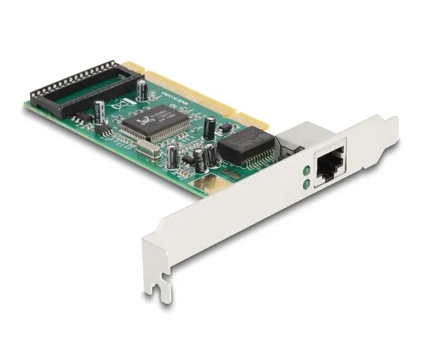 Delock - Nettverksadapter - PCI lav profil - 10/100/1000Base-T(X) x 1