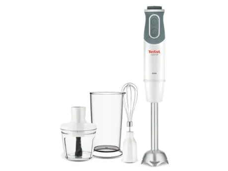 Tefal Optichef HB643138 - Handmixer - 800 W - white snow & quartzite