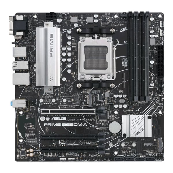 ASUS PRIME B650M-A -emolevy, B650, AM5, micro-ATX, DDR5