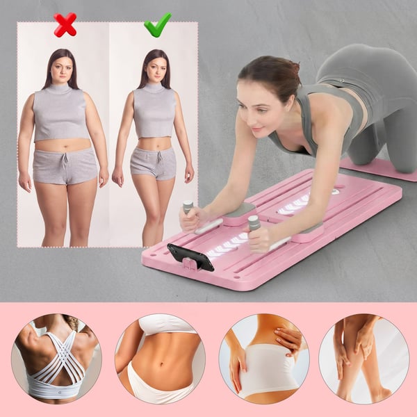 EXTRALINK PILATES LAUTA VAALEANPUNAINEN REFORMER VATSALIHAS HARJOITUKSIA PUNNERRUKSIA VARTEN