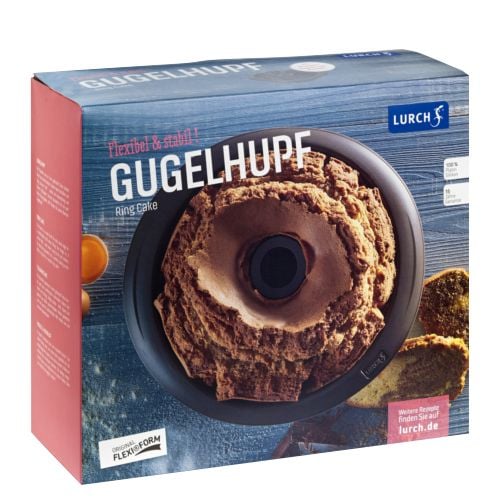 Lurch 00085002, Bundtform, Rund, -40 °C, 240 °C, Brun, Silikon