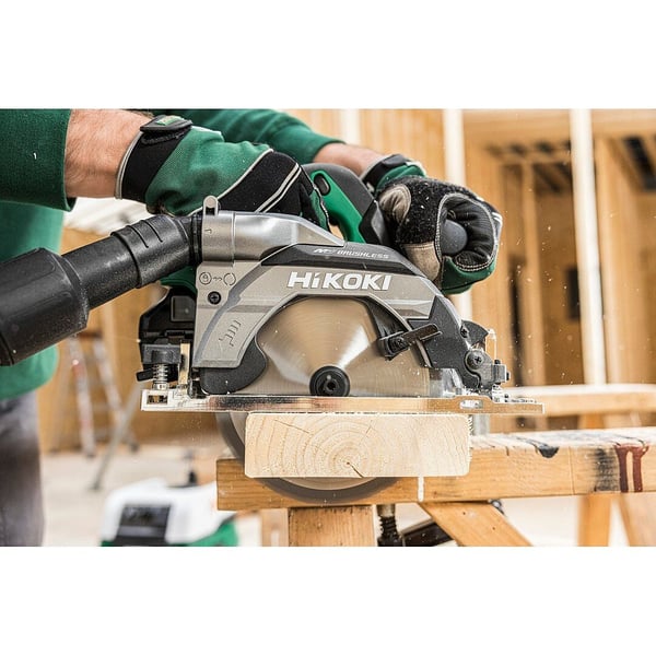 HiKOKI C3606DBW2Z batteridriven cirkelsåg 165 mm 36 V kolborstlös