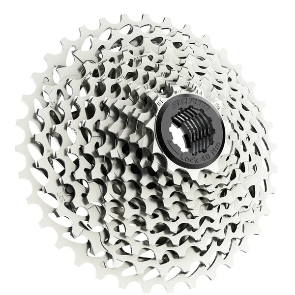 SRAM PG-1130, Polkupyörän rataspakka, Terästä, Hopea, SRAM Rival 1, Rival 22