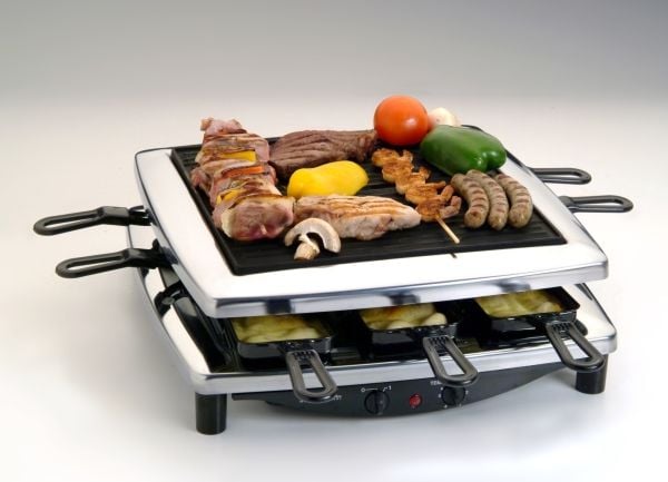 Steba RC 3 PLUS CHROME, 1450 W, 360 mm, 360 mm, 360 mm, 140 mm, 9,4 kg