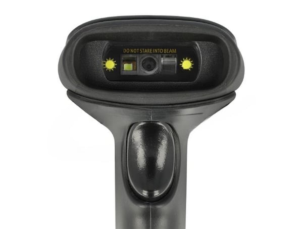 Delock - Streckkodsskanner - handhållen - 30 skanning/sek - avkodad - Bluetooth 4.0, USB-C, RF(2.4 GHz)