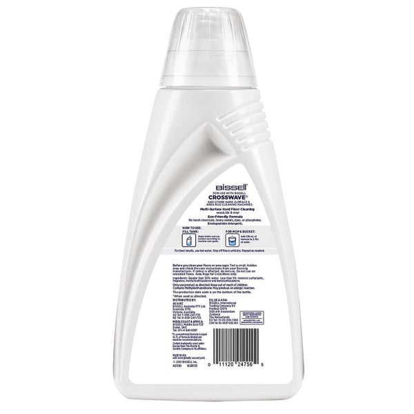BISSELL Multi-Surface Pet - Rengjøringsmiddel - flaske - 1 L - blossom & breeze - hvit