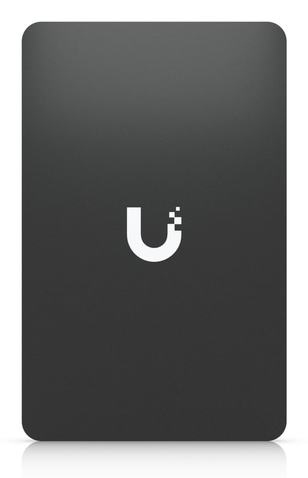 Ubiquiti UA-Card-B-100, Kulkukortti lähilukuominaisuudella, 13,56 MHz, musta, 100 kpl, 85,6 mm, 54 mm