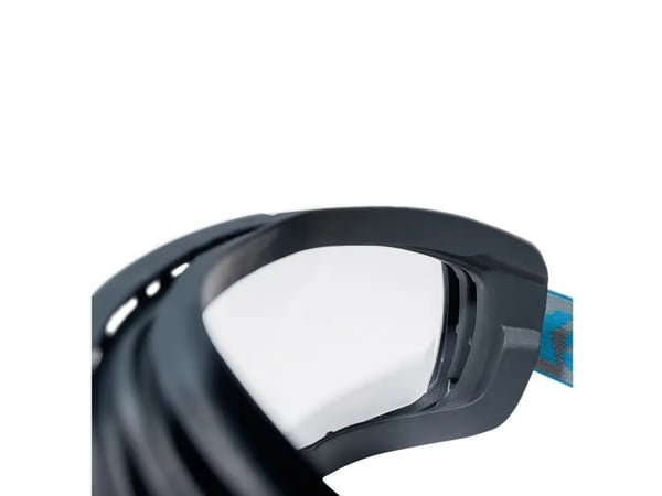 uvex - Beskyttelsesbriller - skygge: 2C-1.2 W 1 FTKN CE - klart glas - polykarbonaatti, termoplastisk elastomeeri (TPE), stof - blå, antracit (sort...