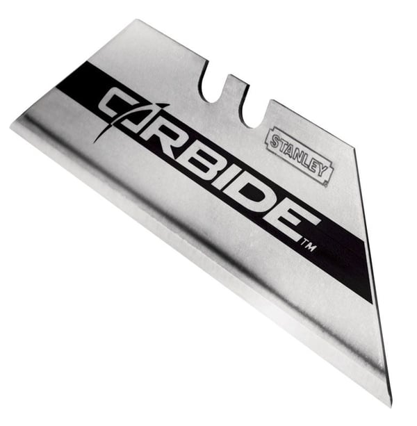 Stanley 2-11-800 trapezformade blad i hårdmetall, 10 st.