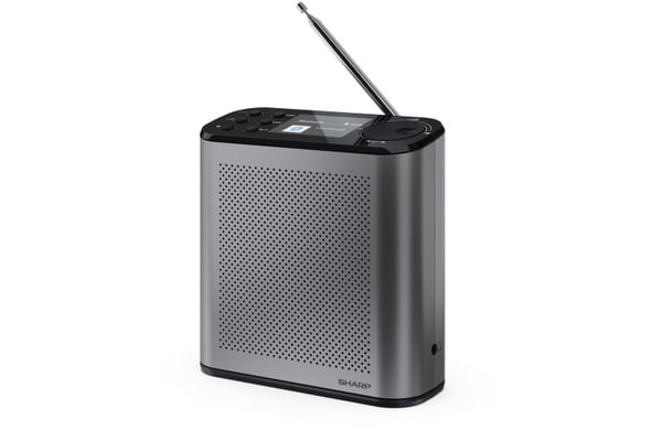Sharp Osaka DR-P530 - kannettava DAB-radio - ei käyttöjärjestelmää - myrskynharmaa