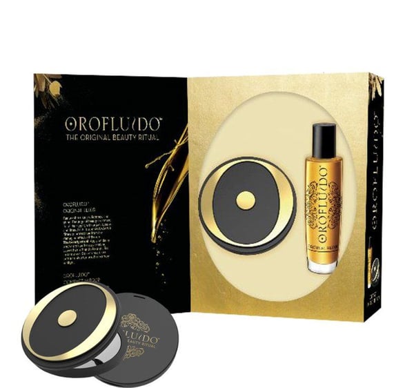 Orofluido Beauty Kit W 100ml Liquid Gold Elixir 100 ml + Spejl