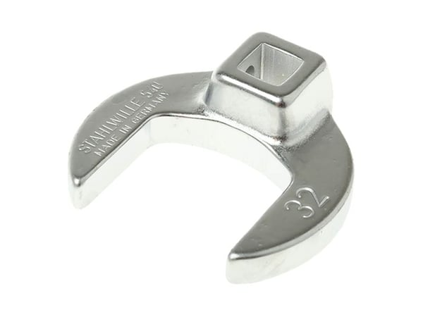 STAHLWILLE 02200032, Stikkontakt, Kromfarget, DIN EN 3709, 95 g