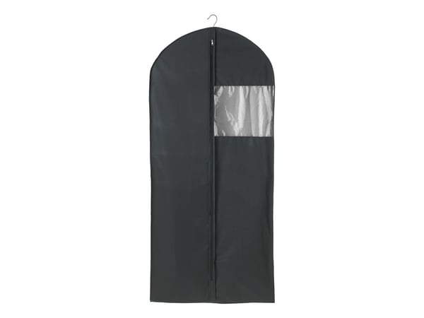 WENKO 43821070100, Oppbevaringspose for myke klær, Svart, Polyetylen vinylacetat (PEVA), XXL, 60 cm, 12 cm