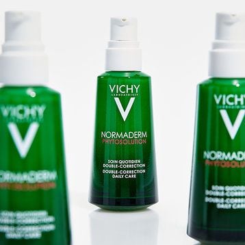 Vichy Normaderm Phytosolution, Unisex, Blandhy, Fet hud, 50 ml, Motverkar acne, Rengöring, Fuktgivande, Minskar porer, Pumpflaska, AQUA / WATER - G...