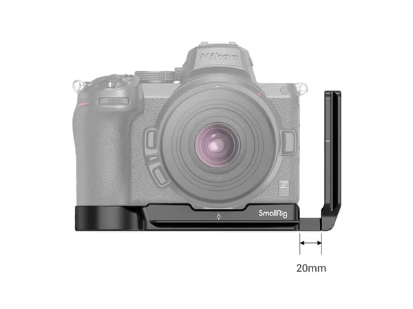 SmallRig 2947, Kamerakiinnike, Musta, Alumiini, 1/4-20", Nikon Z5/Z6/Z7 kamera Nikon Z6 II/Z7 II kamera, 146,5 mm