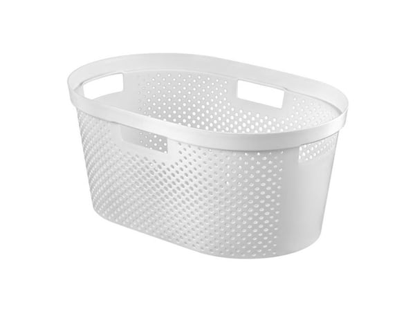 Curver Infinity tvättkorg 40L vit (46850)