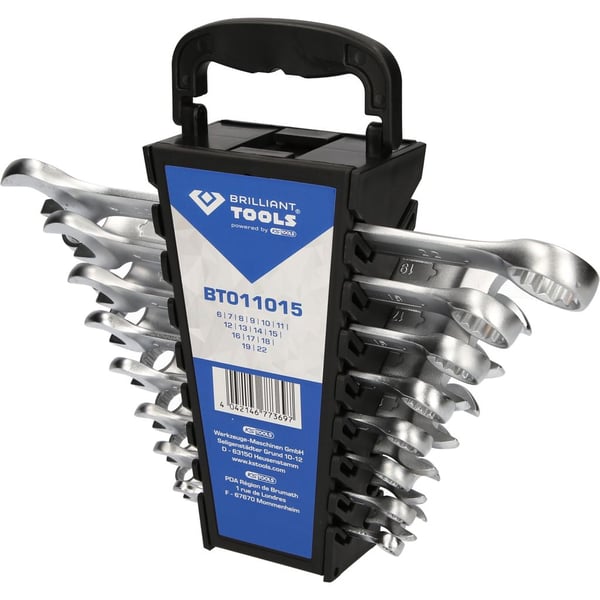 KS TOOLS Werkzeug-maschinen GmbH kombinasjonsnøkkelsett, 15 deler (BT011015)