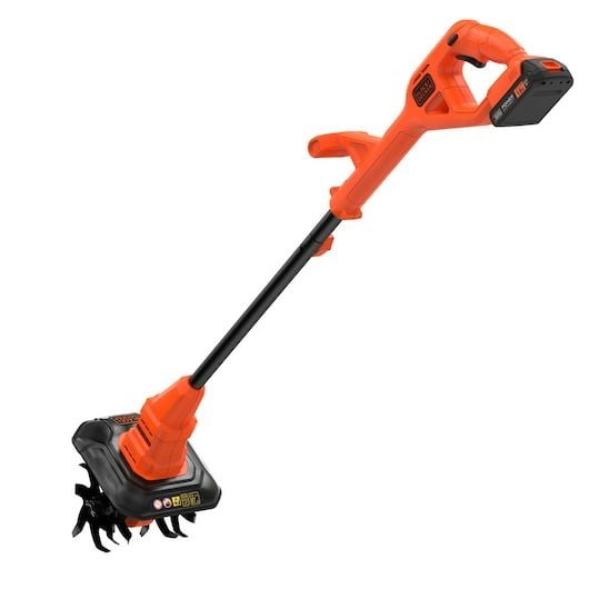 Black & Decker BETL1820L-QW, Elektrisk jordfreser, 16 cm, Oransje, Batteri, 18 V, Lithium-Ion (Li-Ion)