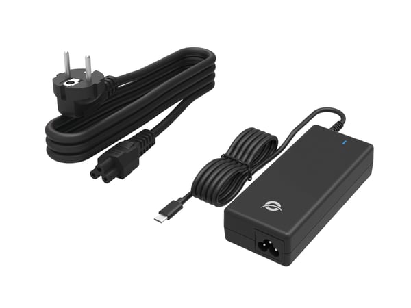 Conceptronic OZUL03BE - USB-C-strømadapter - AC 100-240 V - 100 watt - Europa