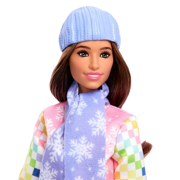 Barbie Career Deluxe Snowboarder docka JKF78, 10+ tillbehör