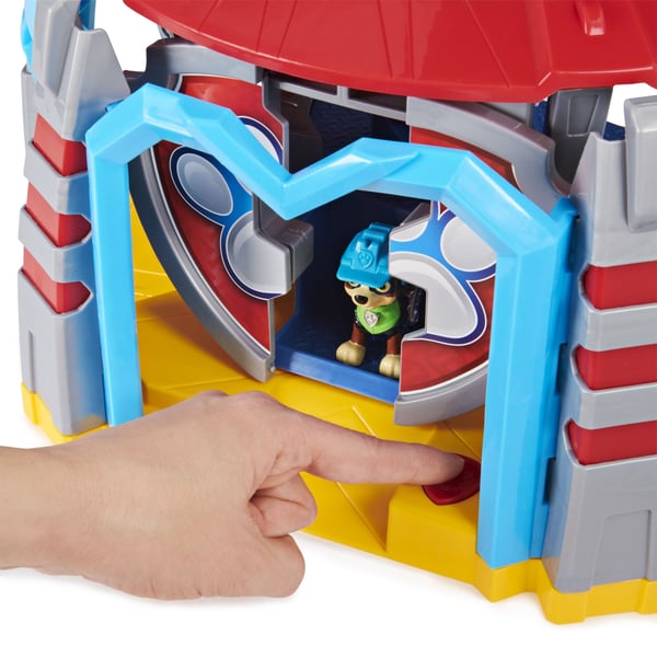 PAW Patrol Dino Rescue HQ -leikkisetti äänillä, Rex-hahmo ja ajoneuvo, 3+